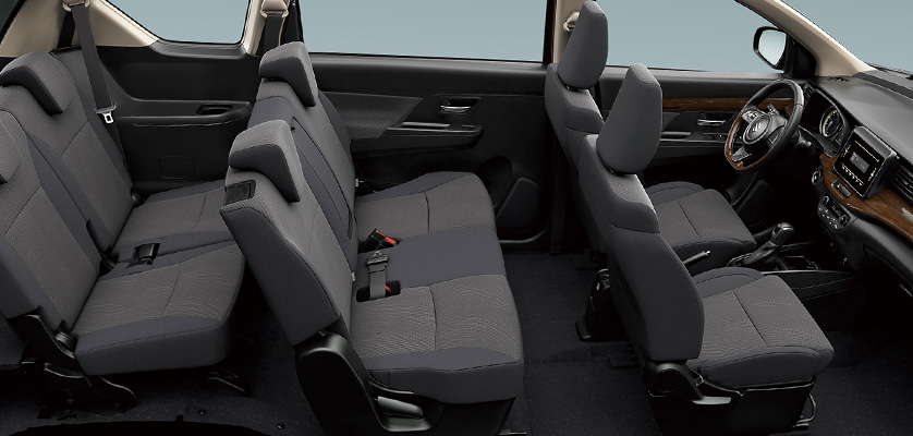 Ertiga-seven-seater-interior-side